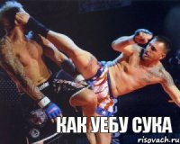 как уебу сука