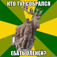 кто тут собрался ебать оленей?