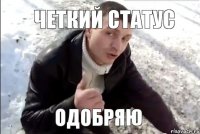 ЧЕТКИЙ СТАТУС ОДОБРЯЮ