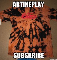 ArTinePlay SUBSKRIBE