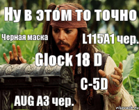 Ну в этом то точно Черная маска L115A1 чер. Glock 18 D C-5D AUG A3 чер.