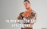 чё при нцесса да? красавчик