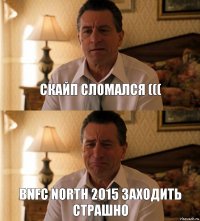 скайп сломался ((( вNFC North 2015 заходить страшно