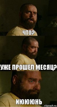 Что? Уже прошел месяц? июююнь