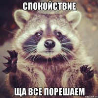 спокойствие ща все порешаем