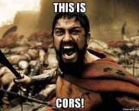this is cors!