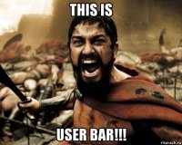 this is user bar!!!