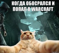 Когда обосрался и попал в warcraft 