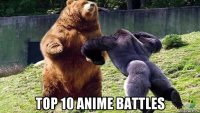  top 10 anime battles