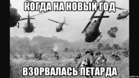 когда на новый год взорвалась петарда