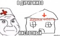 в дурку живо кислотный