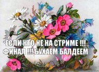 если кто не на стриме !!! ФИНАЛ !!! бухаем балдеем