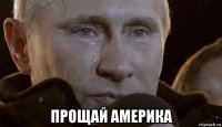  прощай америка