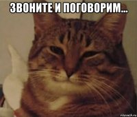 звоните и поговорим... 