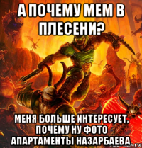 а почему мем в плесени? меня больше интересует, почему ну фото апартаменты назарбаева