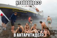 чтооооооо?? в антарктиде??