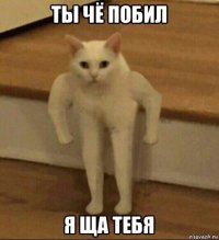 ты чё побил я ща тебя