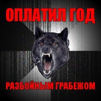 оплатил год разбойным грабежом