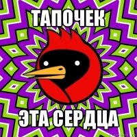 тапочек эта сердца