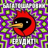 багатошаровий ерудит!