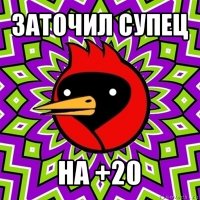 заточил супец на +20