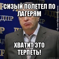 сизый полетел по лагерям хватит это терпеть!