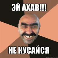 эй ахав!!! не кусайся