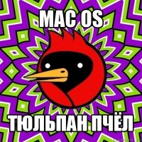 mac os тюльпан пчёл