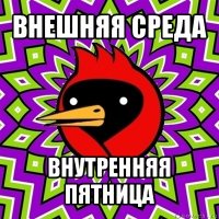 внешняя среда внутренняя пятница