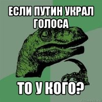 если путин украл голоса то у кого?