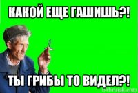 какой еще гашишь?! ты грибы то видел?!