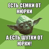 есть семки от нюрки а есть шутки от юрки!