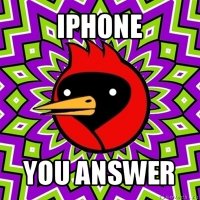 iphone you answer