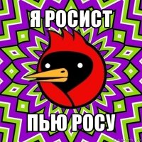 я росист пью росу