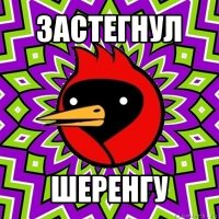 застегнул шеренгу