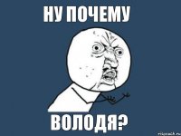 ну почему володя?