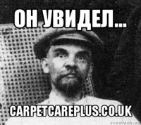 он увидел... carpetcareplus.co.uk