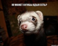 ну может хотябы адын есть? 