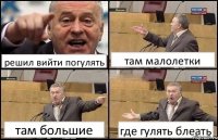 решил вийти погулять там малолетки там большие где гулять блеать