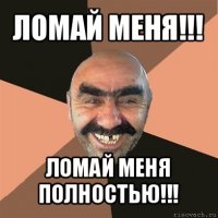 ломай меня!!! ломай меня полностью!!!