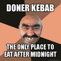 doner kebab the only place to eat after midnight