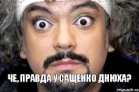 Че, правда у Сащенко днюха?