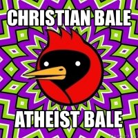 christian bale atheist bale