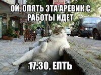 ой, опять эта аревик с работы идет 17:30, епть