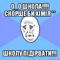 0_о школа!!!
скорше би хімія ** школу підірвати!!!