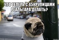 что теперь с 45крупицами реальгара делать? 