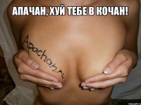 апачан, хуй тебе в кочан! 