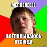 мерсекееее я отписываюсь отсюда