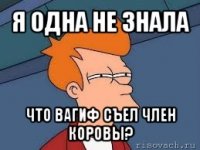 я одна не знала что вагиф съел член коровы?