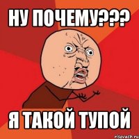 ну почему??? я такой тупой